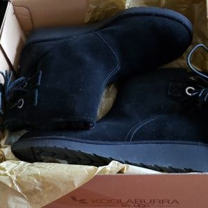 Ugg suede booties